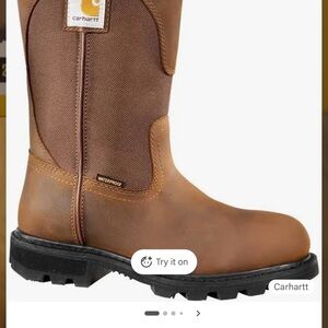 Women’s Waterproof 10-inch Steel Toe Wellington Boot